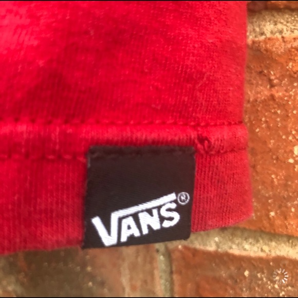 Vans Vintage Classic T-Shirt Red - Picture 4 of 6
